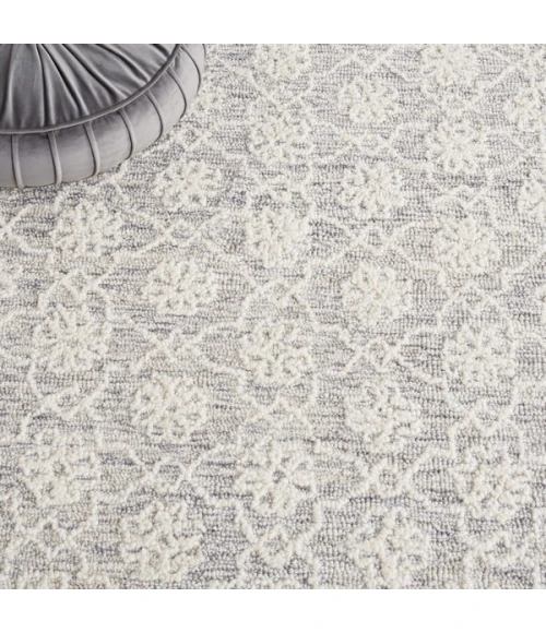 Safavieh Ebony Grey / Ivory EBN208 8 ft. X 10 ft. Rectangle Rug