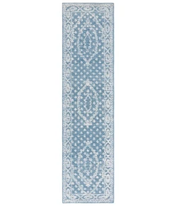 Safavieh Ebony Ivory / Navy EBN306 2 ft. 3 in. X 9 ft. Runner Rug