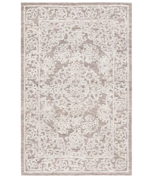 Safavieh Ebony Ivory / Dark Grey EBN308 6 ft. X 9 ft. Rectangle Rug