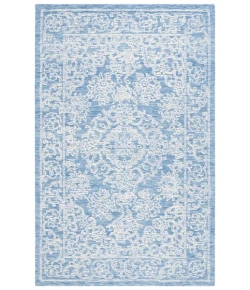 Safavieh Ebony Ivory / Blue EBN308 3 ft. X 5 ft. Rectangle Rug