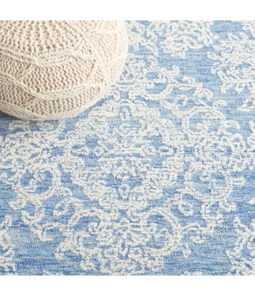 Safavieh Ebony Ivory / Blue EBN308 3 ft. X 5 ft. Rectangle Rug