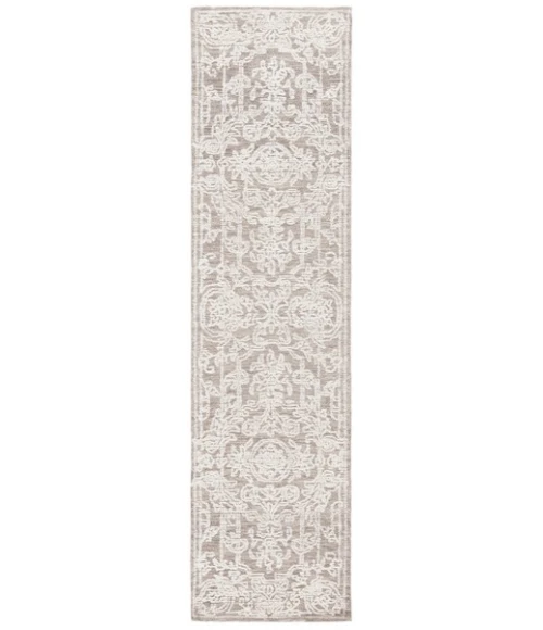 Safavieh Ebony Ivory / Dark Grey EBN309 2 ft. 3 in. X 9 ft. Runner Rug