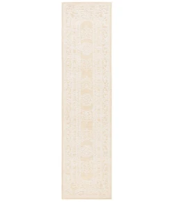 Safavieh Ebony Ivory / Gold EBN310 2 ft. 3 in. X 9 ft. Runner Rug