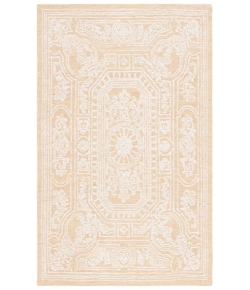 Safavieh Ebony Ivory / Gold EBN310 6 ft. X 9 ft. Rectangle Rug