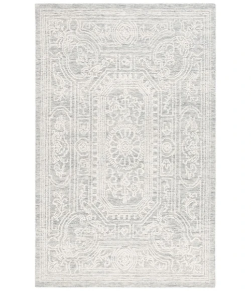 Safavieh Ebony Ivory / Grey EBN310 6 ft. X 9 ft. Rectangle Rug