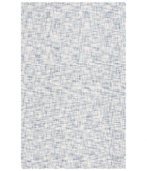 Safavieh Ebony Blue / Ivory EBN350 3 ft. X 5 ft. Rectangle Rug