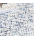 Safavieh Ebony Blue / Ivory EBN350 2 ft. 3 in. X 9 ft. Runner Rug