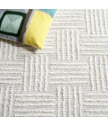 Safavieh Ebony Light Grey / Ivory EBN355 2 ft. 3 in. X 9 ft. Runner Rug