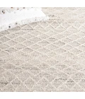 Safavieh Ebony Light Grey / Ivory EBN356 6 ft. X 6 ft. Square Rug