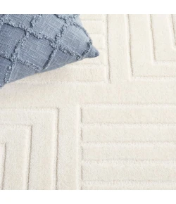 Safavieh Ebony Ivory EBN802 6 ft. X 6 ft. Square Rug