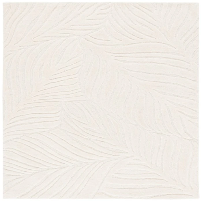 Safavieh Ebony Ivory EBN805 6 ft. X 6 ft. Square Rug