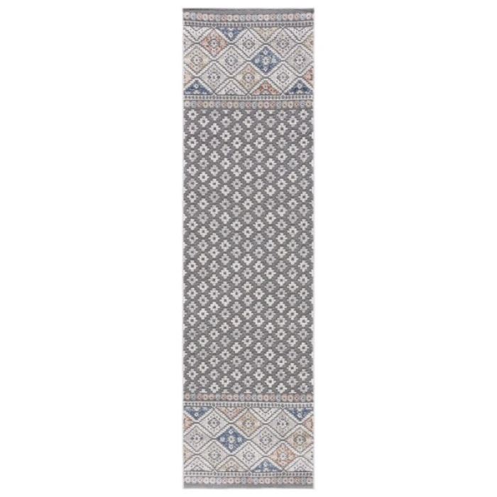 Safavieh Eternal Grey / Blue Rust ETL202 2 ft. 2 in. X 8 ft. Runner Rug