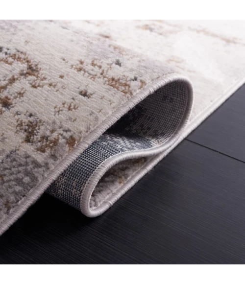 Safavieh Eternal Grey / Beige ETL204 6 ft. 7 in. X 6 ft. 7 in. Round Rug