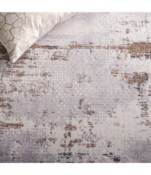 Safavieh Eternal Grey / Beige ETL204 6 ft. 7 in. X 6 ft. 7 in. Round Rug