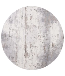 Safavieh Eternal Grey / Beige ETL204 6 ft. 7 in. X 6 ft. 7 in. Round Rug