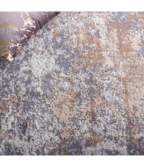 Safavieh Eternal Grey / Beige ETL208 6 ft. 7 in. X 6 ft. 7 in. Square Rug