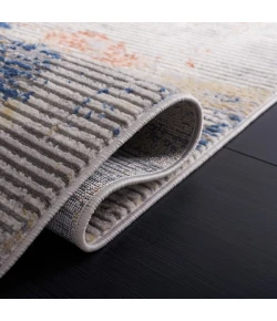 Safavieh Eternal Grey / Gold ETL212 6 ft. 7 in. X 6 ft. 7 in. Round Rug