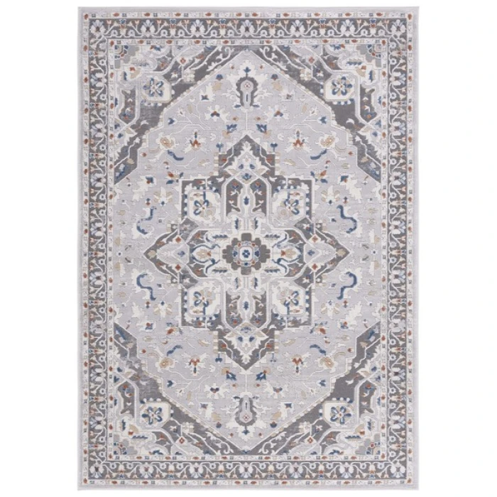 Safavieh Eternal Grey / Blue Rust ETL216 9 ft. X 12 ft. Rectangle Rug