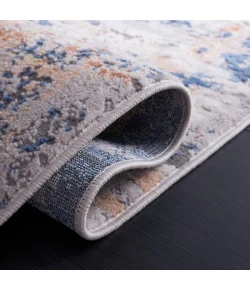 Safavieh Eternal Grey / Blue ETL222 6 ft. 7 in. X 6 ft. 7 in. Round Rug