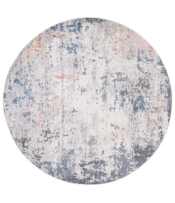 Safavieh Eternal Grey / Blue ETL222 6 ft. 7 in. X 6 ft. 7 in. Round Rug