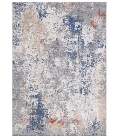 Safavieh Eternal Grey / Blue Gold ETL228 9 ft. X 12 ft. Rectangle Rug