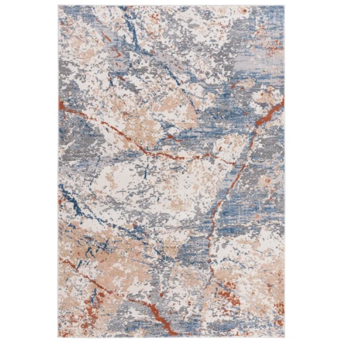 Safavieh Eternal Grey / Blue Gold ETL230 8 ft. X 10 ft. Rectangle Rug
