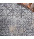 Safavieh Eternal Grey / Ivory ETL234 6 ft. 7 in. X 6 ft. 7 in. Round Rug