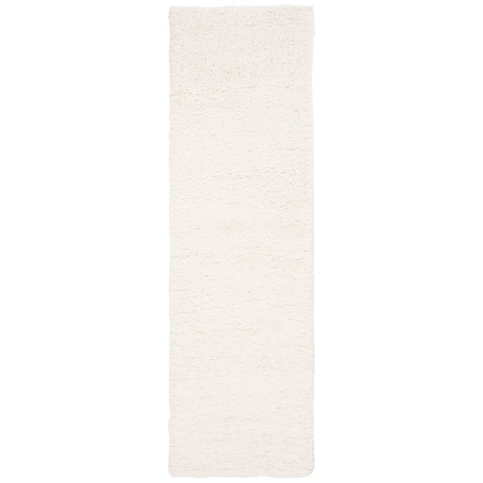 Safavieh Fontana Shag  Ivory FNT800 2 ft. 3 in. X 8 ft. Runner Rug