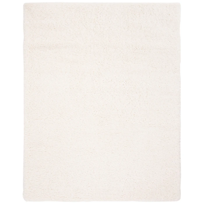 Safavieh Fontana Shag  Ivory FNT800 4 ft. X 4 ft. Round Rug