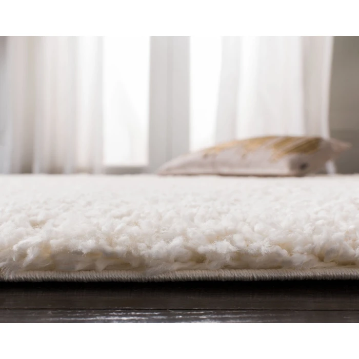 Safavieh Fontana Shag  Ivory FNT800 2 ft. 3 in. X 10 ft. Runner Rug