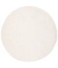 Safavieh Fontana Shag  Ivory FNT800 5 ft. 3 in. X 5 ft. 3 in. Round Rug