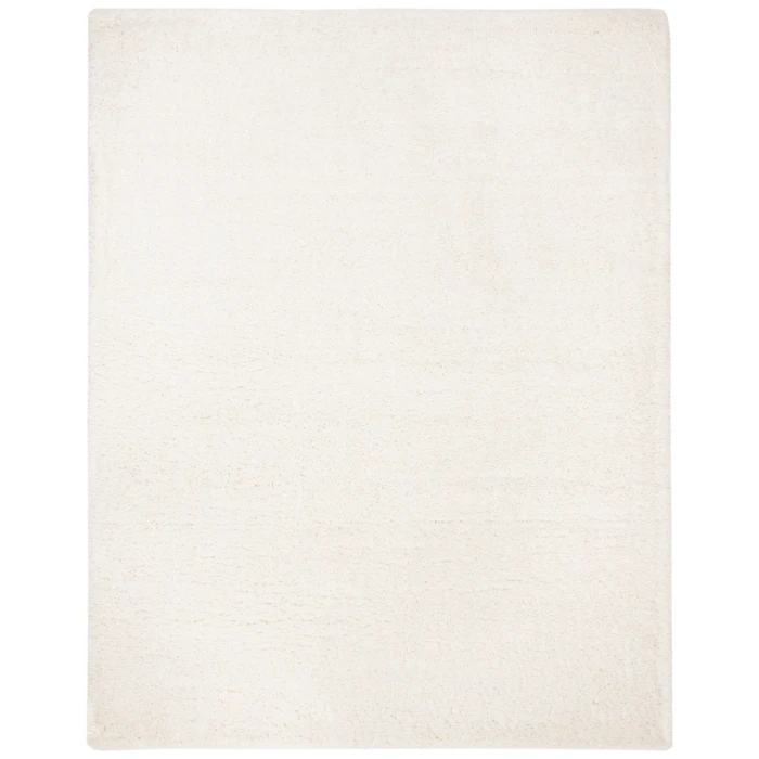 Safavieh Fontana Shag  Ivory FNT800 8 ft. X 10 ft. Rectangle Rug