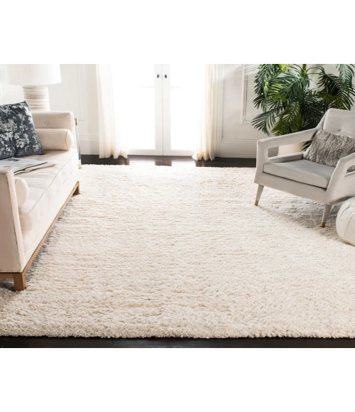 Safavieh Fontana Shag  Ivory FNT800 9 ft. X 12 ft. Rectangle Rug