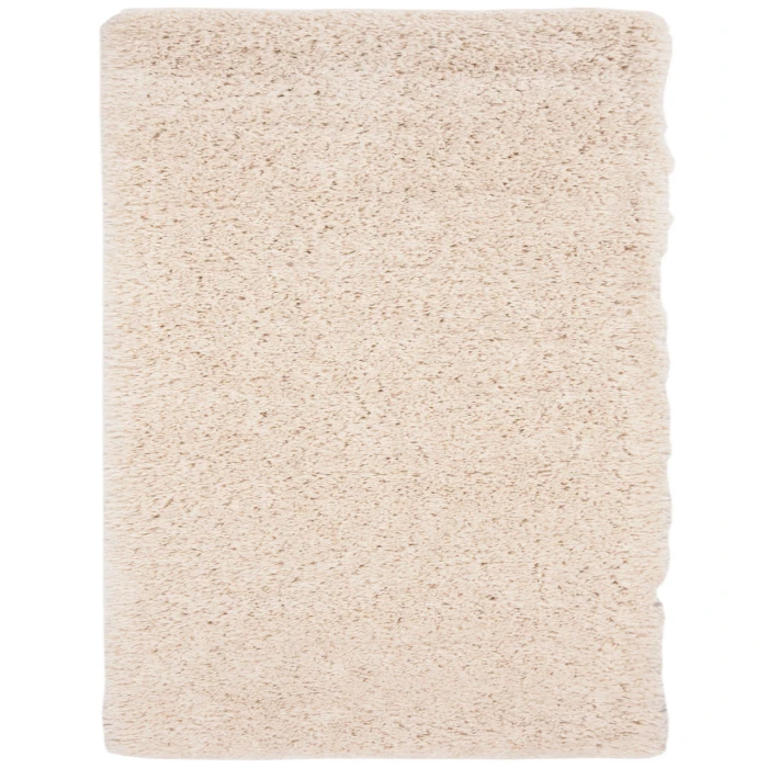 Safavieh Fontana Shag  Creme FNT800 2 ft. 3 in. X 10 ft. Runner Rug