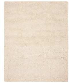 Safavieh Fontana Shag  Creme FNT800 5 ft. 3 in. X 7 ft. 6 in. Rectangle Rug