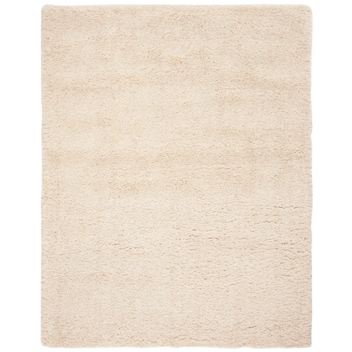 Safavieh Fontana Shag  Creme FNT800 6 ft. 7 in. X 9 ft. Rectangle Rug
