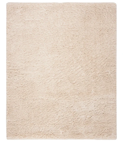 Safavieh Fontana Shag  Creme FNT800 5 ft. 3 in. X 5 ft. 3 in. Square Rug