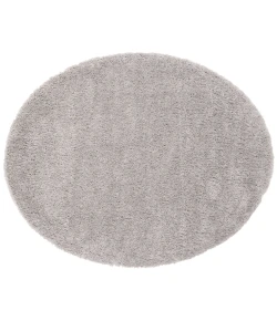 Safavieh Fontana Shag  Grey FNT800 6 ft. 7 in. X 6 ft. 7 in. Round Rug