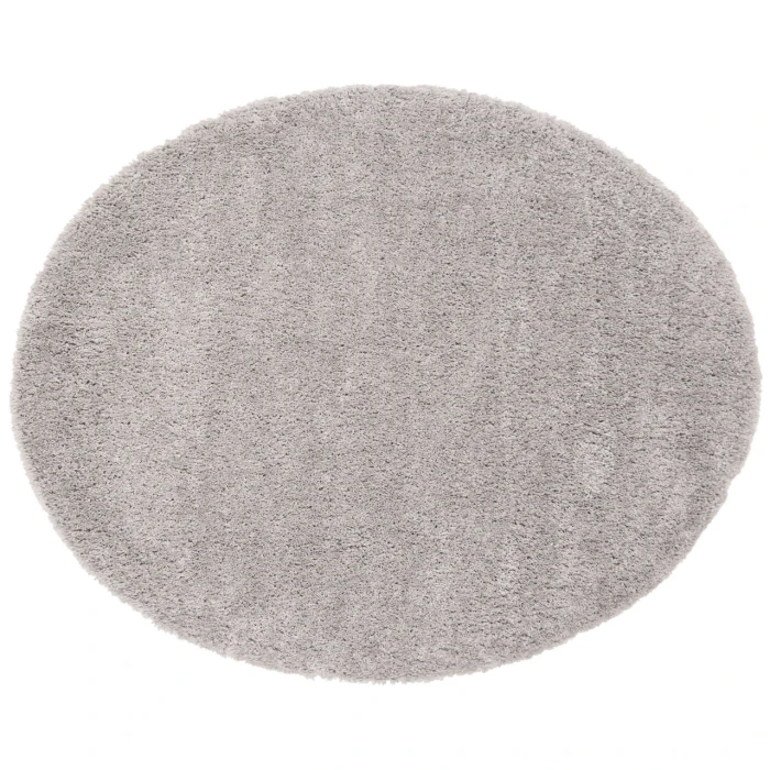 Safavieh Fontana Shag  Grey FNT800 6 ft. 7 in. X 6 ft. 7 in. Round Rug