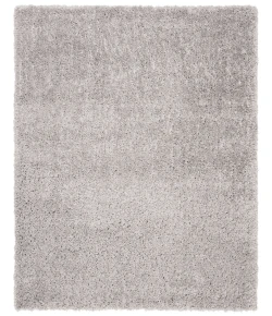 Safavieh Fontana Shag  Grey FNT800 8 ft. X 8 ft. Square Rug