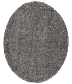 Safavieh Fontana Shag  Silver FNT800 6 ft. 7 in. X 6 ft. 7 in. Round Rug