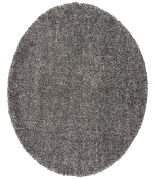 Safavieh Fontana Shag  Silver FNT800 6 ft. 7 in. X 6 ft. 7 in. Round Rug