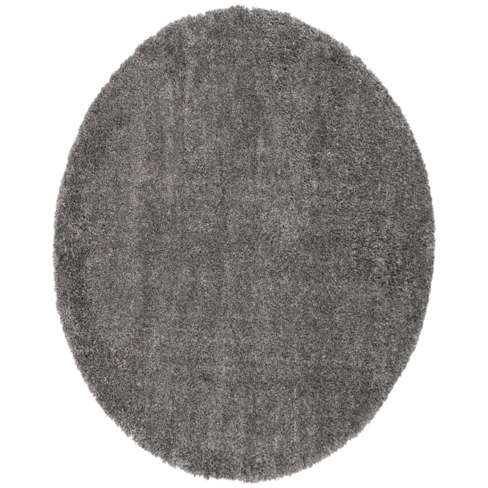 Safavieh Fontana Shag  Silver FNT800 6 ft. 7 in. X 6 ft. 7 in. Round Rug