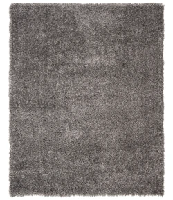 Safavieh Fontana Shag  Silver FNT800 6 ft. 7 in. X 6 ft. 7 in. Square Rug