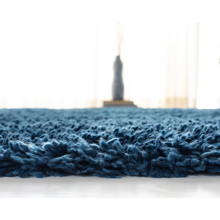 Safavieh Fontana Shag  Blue FNT800 9 ft. X 12 ft. Rectangle Rug