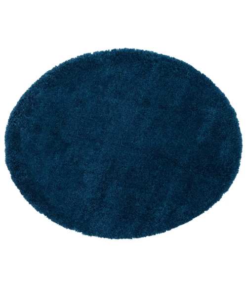 Safavieh Fontana Shag  Blue FNT800 6 ft. 7 in. X 6 ft. 7 in. Round Rug