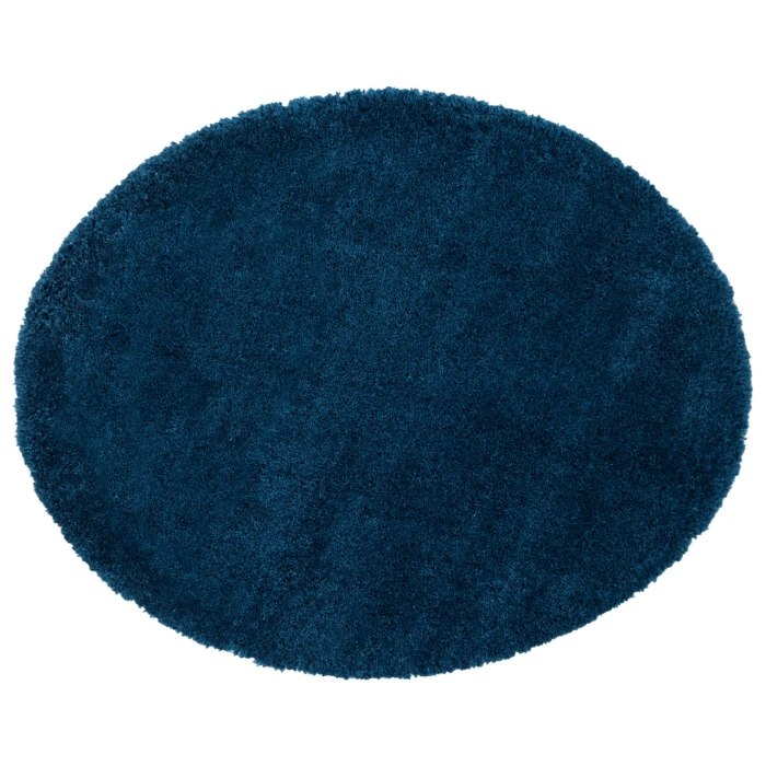 Safavieh Fontana Shag  Blue FNT800 6 ft. 7 in. X 6 ft. 7 in. Round Rug