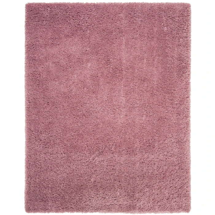 Safavieh Fontana Shag  Pink FNT800 6 ft. 7 in. X 9 ft. Rectangle Rug