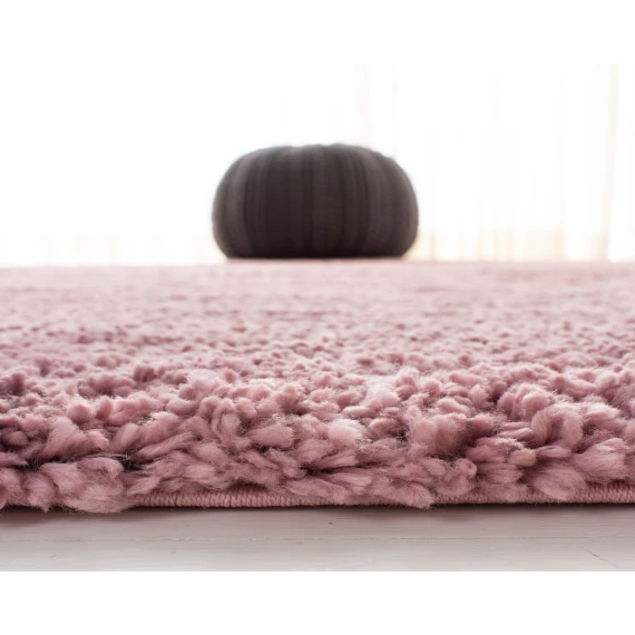 Safavieh Fontana Shag  Pink FNT800 6 ft. 7 in. X 9 ft. Rectangle Rug