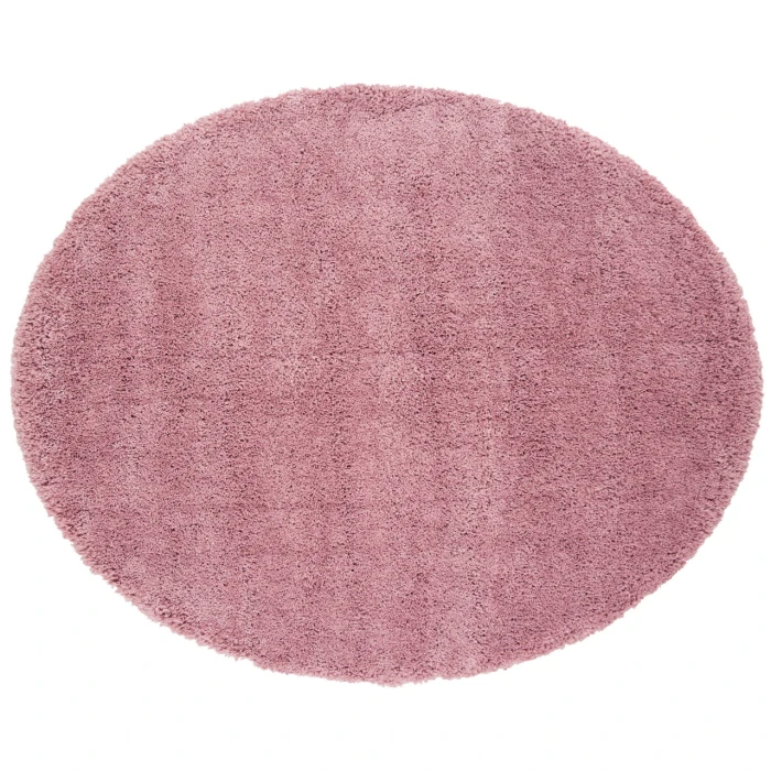 Safavieh Fontana Shag  Pink FNT800 6 ft. 7 in. X 6 ft. 7 in. Round Rug